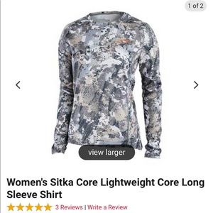 Sitka long sleeve shirt - only worn once